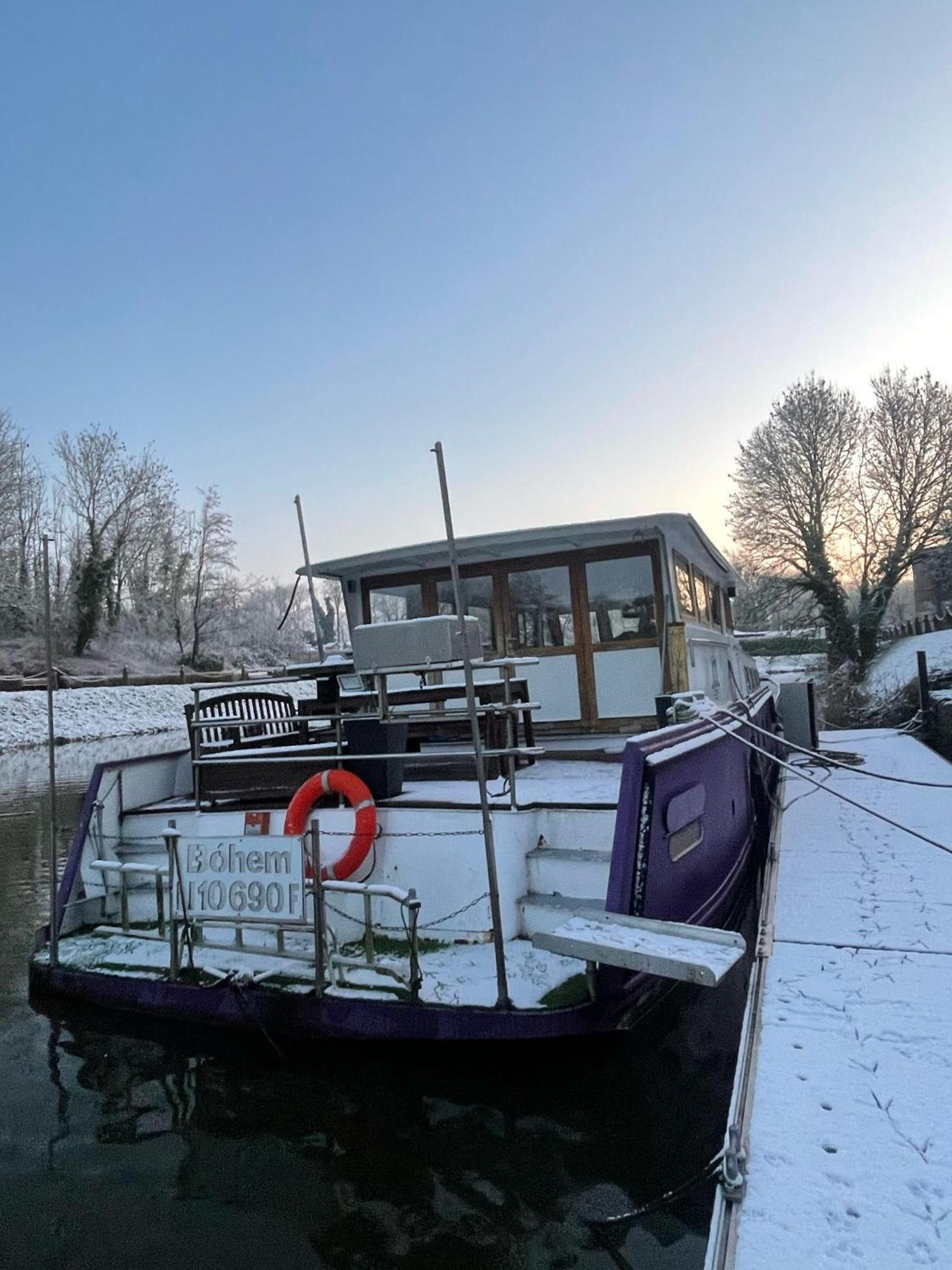 Nuit Insolite A Bord D'Une Peniche, 6 Personnes Bergues Zewnętrze zdjęcie